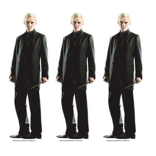 Draco Malfoy Harry Potter Table Top Cardboard Cutouts - Pack of 3 Product Gallery Image