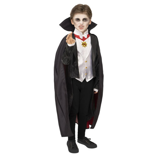 Dracula Universal Monsters Boys Fancy Dress Costume Kids Medium - Age 7-9 Product Gallery Image
