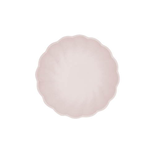 Dusty Pink Compostable Vert Decor Round Petal Paper Bowls 15cm - Pack of 6 Product Gallery Image