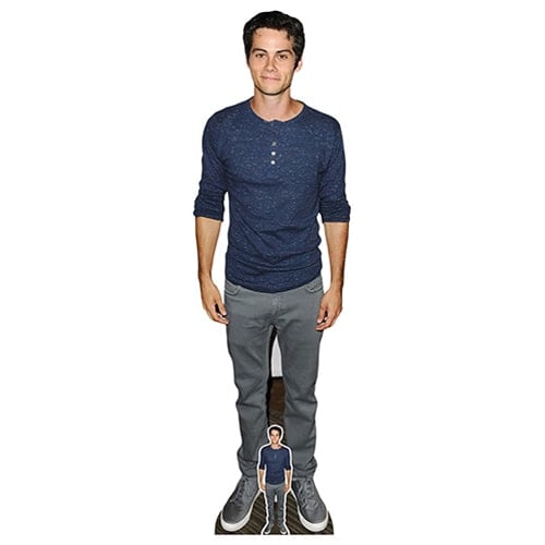 Dylan O'Brien Blue Shirt Lifesize Cardboard Cutout 181cm Product Gallery Image