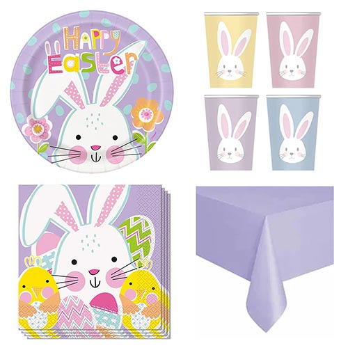 Easter Bunny 8 Person Value Party Pack