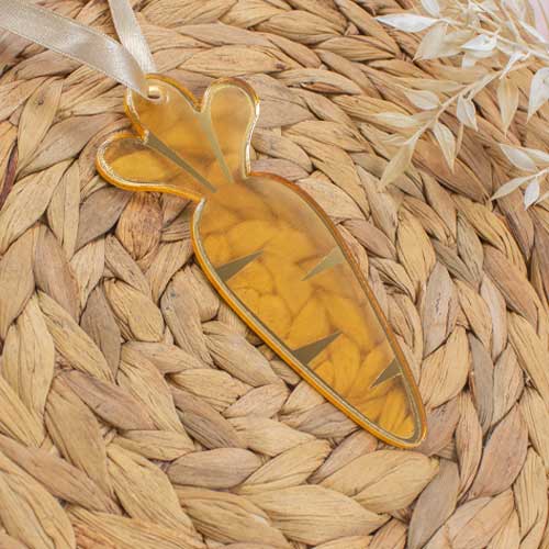 Easter Carrot Gift Tag Hanging Decoration Product Gallery Image