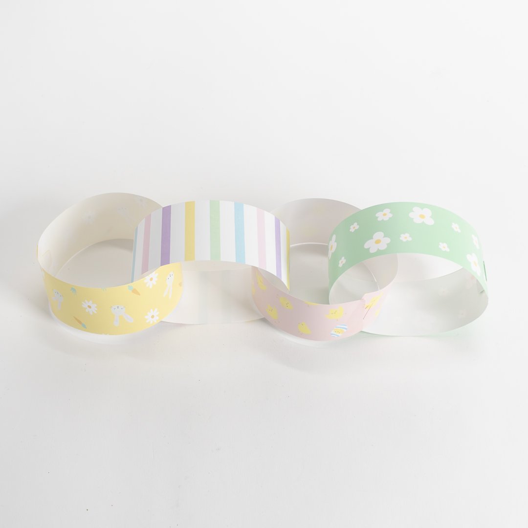 Easter Character Paper Chains - Pack of 60