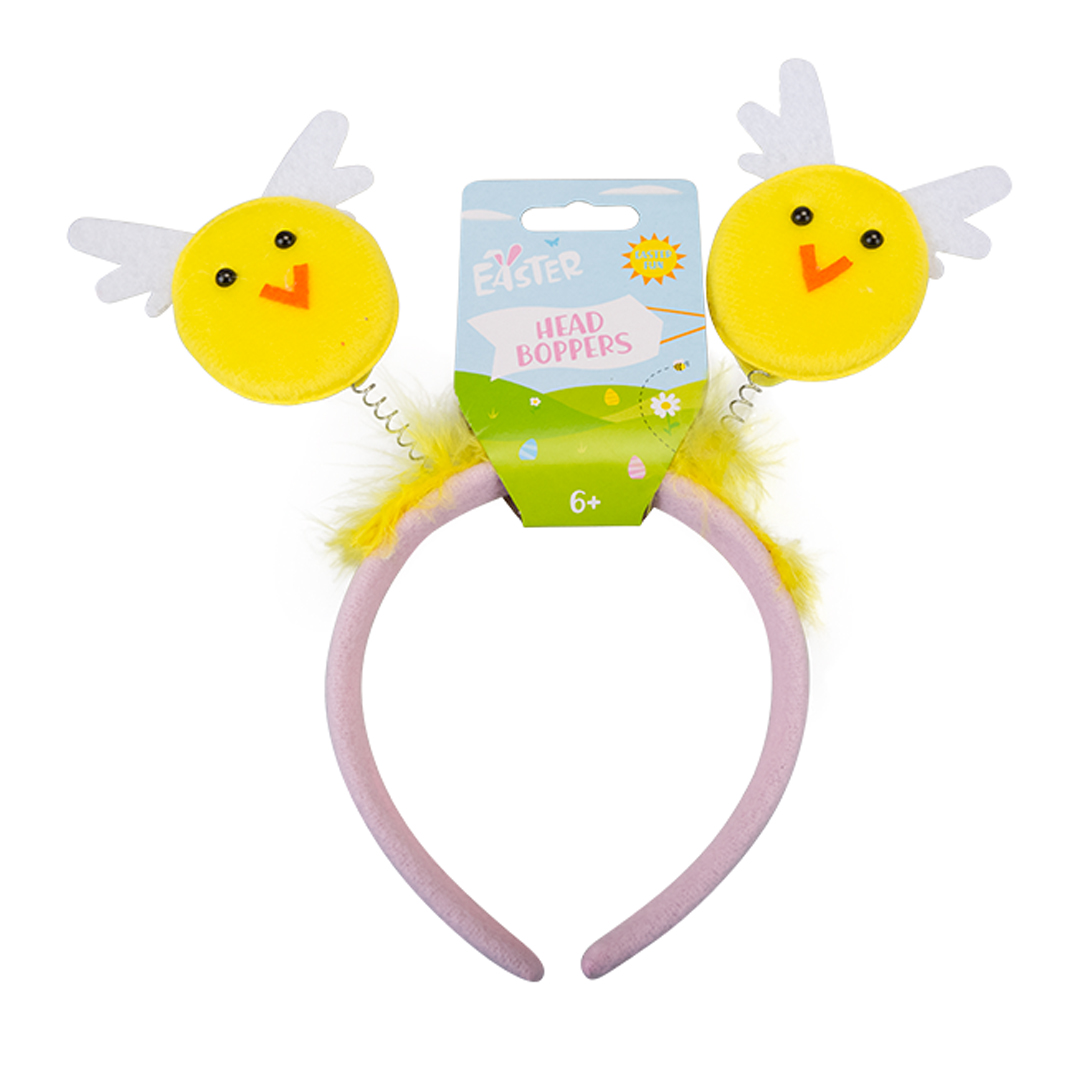 Easter Chick Headband Boppers Fancy Dress Accessory