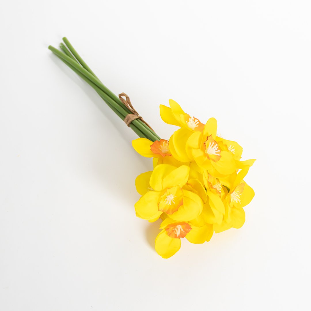 Easter Daffodil Artificial Flower Pick Decoration 26cm Product Gallery Image