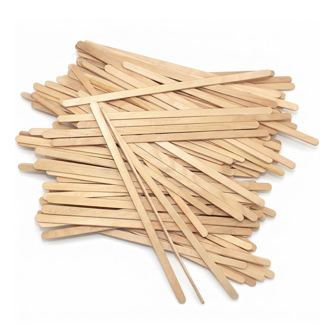 Eco Friendly Wooden Coffee Stirrers for Hot Drinks 14cm - Pack of 1000