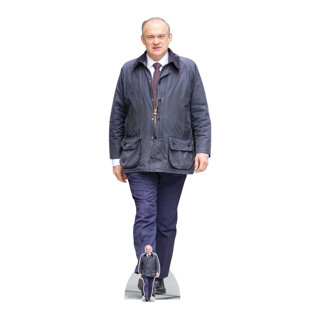 Ed Davey Lifesize Cardboard Cutout 183cm