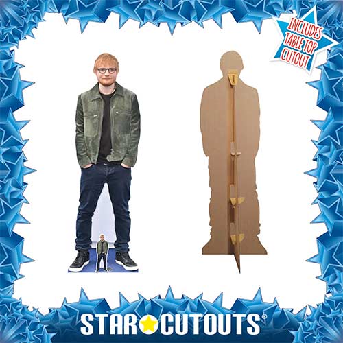 Ed Sheeran Green Jacket Lifesize Cardboard Cutout 174cm Product Gallery Image