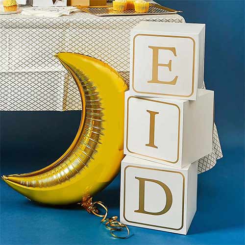 Eid Giant Foil Blocks Product Gallery Image