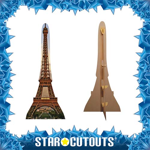 Eiffel Tower Lifesize Cardboard Cutout 189cm Product Gallery Image