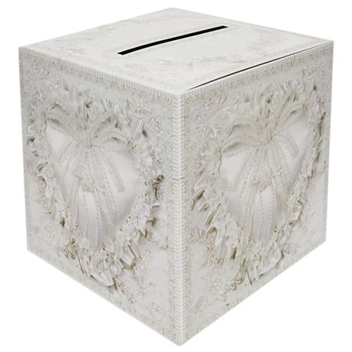 Elegant Design Wedding Card Box - 12 Inches / 30cm Product Image