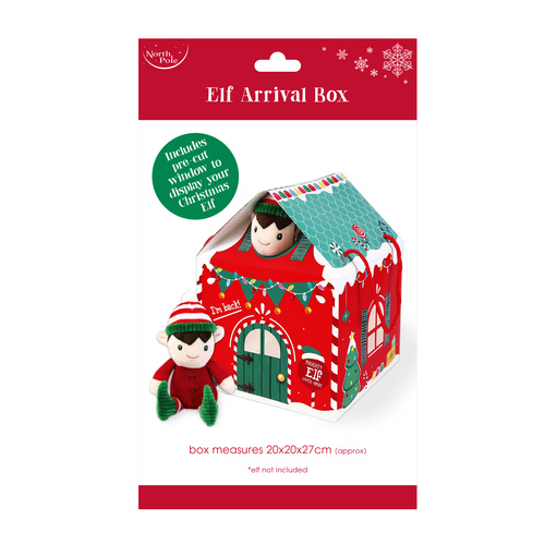 Naughty Elf Arrival House Box Product Gallery Image