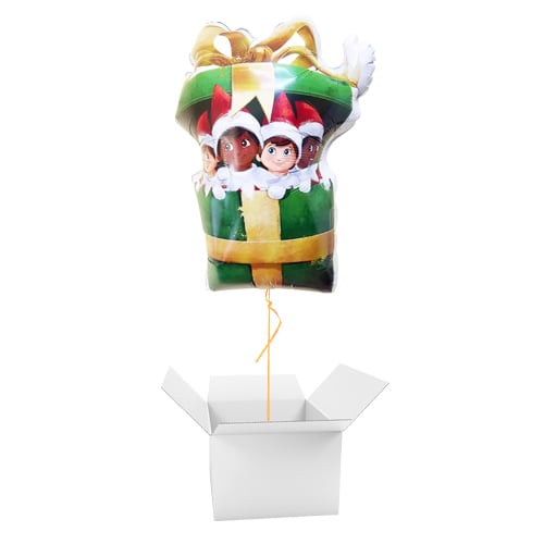 Elf on the Shelf Christmas Merry Makers Giant Helium Foil Balloon - Inflated Balloon in a Box Product Gallery Image