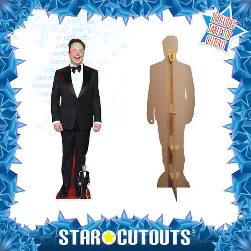 Elon Musk Smart Suit Lifesize Cardboard Cutout 190cm Product Gallery Image