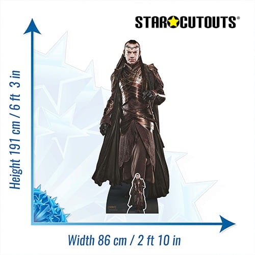 Elrond Hobbits Movies Lifesize Cardboard Cutout 191cm Product Gallery Image