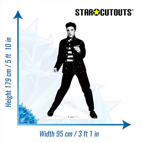 Elvis Presley Jailhouse Rock Lifesize Cardboard Cutout 179cm Product Gallery Image