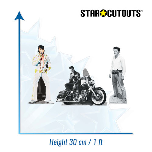 Elvis Table Top Cardboard Cutouts - Pack of 3 Product Gallery Image