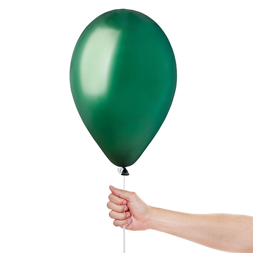 Emerald Green Bio Latex Balloons 33cm / 13 in - Pack of 50 Product Gallery Image