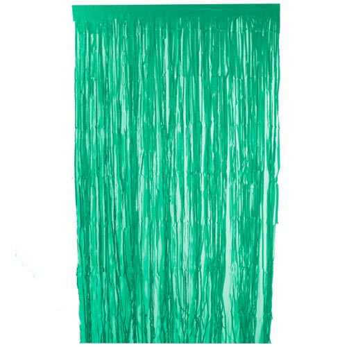 Emerald Green Biodegradable Paper Door Curtain Backdrop 1.9m x 99cm Product Image