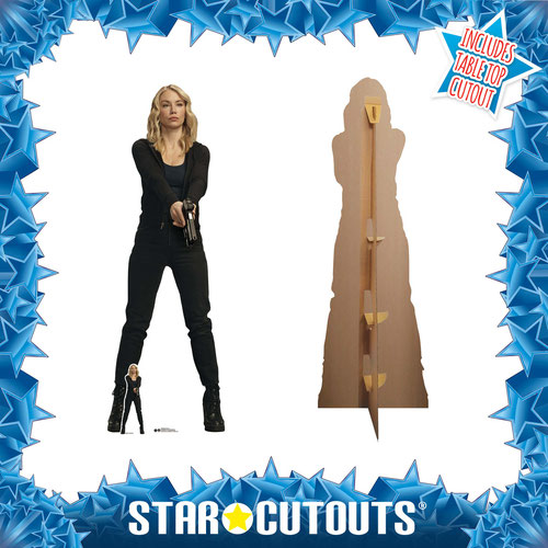 Emilia Harcourt Peacemaker DC Comics Jennifer Holland Lifesize Cardboard Cutout 172cm Product Gallery Image