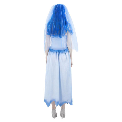 Emily Corpse Bride Fancy Dress Costume Ladies Medium - UK 12-14 Product Gallery Image