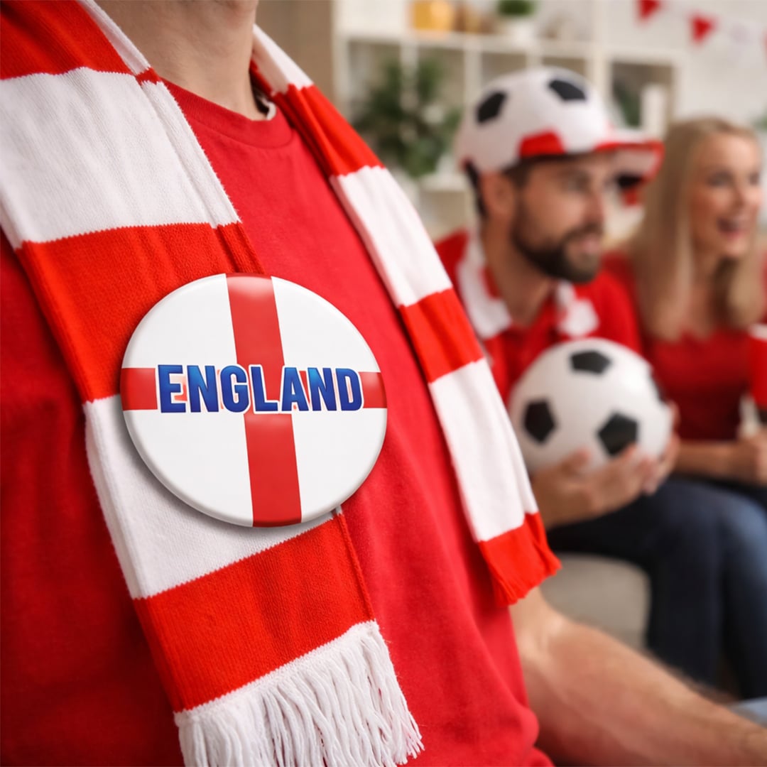 England Football Badge 5.5cm Product Gallery Image