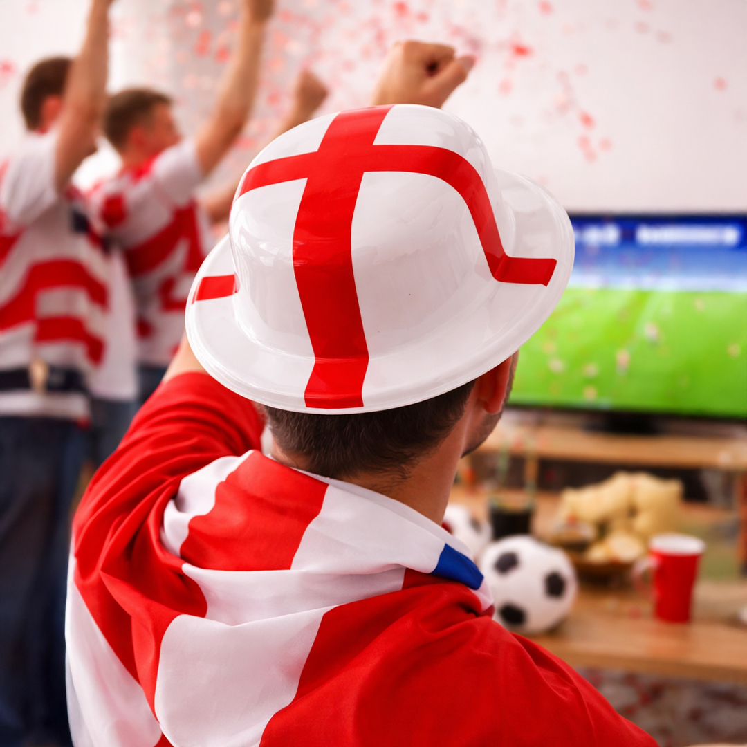 England St George's PVC Bowler Hat Product Gallery Image