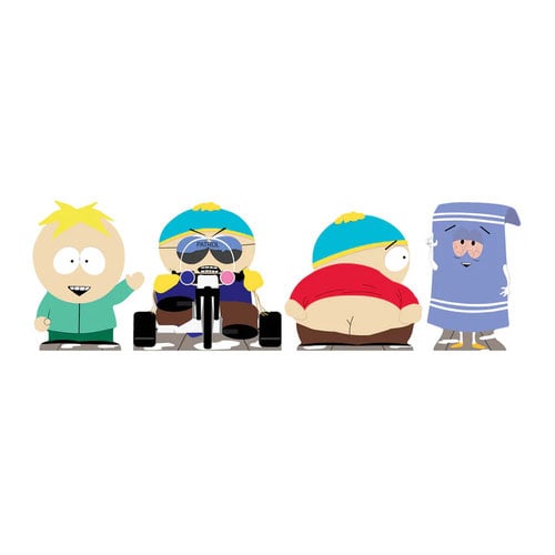 Eric Cartman, Butters and Towelie South Park Table Top Cardboard Cutouts - Pack of 4