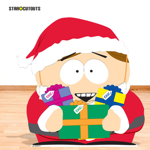 Eric Cartman as Santa South Park Star Mini Cardboard Cutout 95cm Product Gallery Image