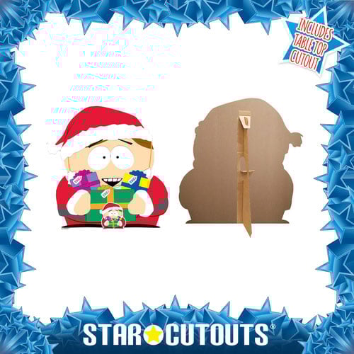 Eric Cartman as Santa South Park Star Mini Cardboard Cutout 95cm Product Gallery Image