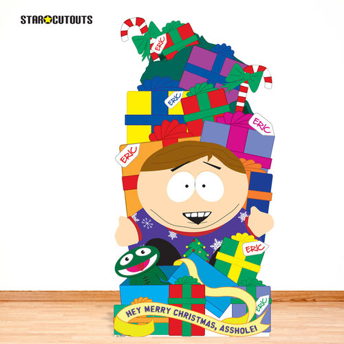 Eric Cartman Christmas Gifts Stack South Park Lifesize Cardboard Cutout 180cm Product Gallery Image