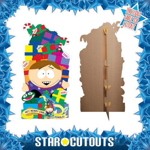 Eric Cartman Christmas Gifts Stack South Park Lifesize Cardboard Cutout 180cm Product Gallery Image