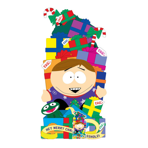 Eric Cartman Christmas Gifts Stack South Park Lifesize Cardboard Cutout 180cm Product Gallery Image