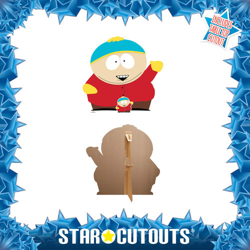 Eric Cartman South Park Star Mini Cardboard Cutout 89cm Product Gallery Image