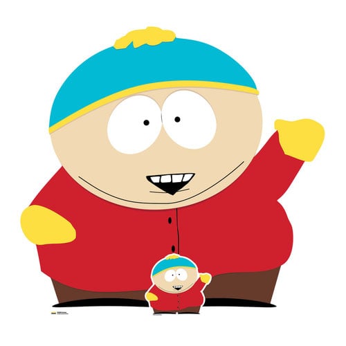 Eric Cartman South Park Star Mini Cardboard Cutout 89cm