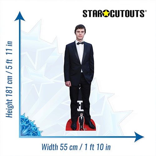 Evan Peters Lifesize Cardboard Cutout 181cm Product Gallery Image