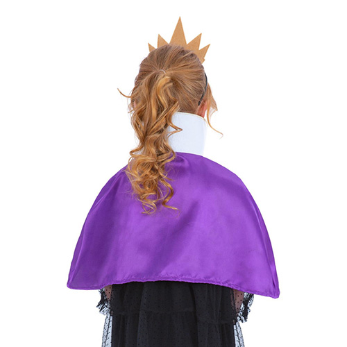 Evil Queen Girls Fancy Dress Kids Costume Kit One Size Product Gallery Image