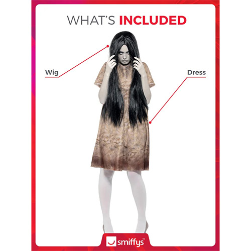 Evil Spirit Fancy Dress Costume Ladies Small - UK 8-10 Product Gallery Image