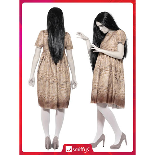 Evil Spirit Fancy Dress Costume Ladies Small - UK 8-10 Product Gallery Image
