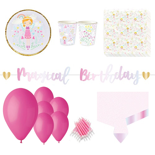 Fairy Princess 8 Person Deluxe Party Pack