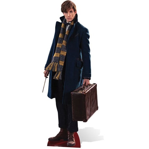Fantastic Beasts Newt Scamander Lifesize Cardboard Cutout - 177cm Product Gallery Image