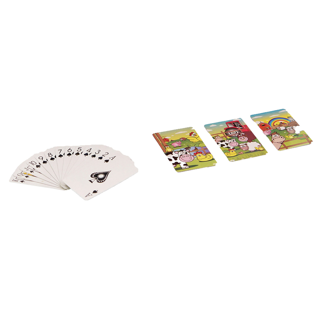 Farm Animals Mini Playing Cards - Pack of 12 Product Gallery Image