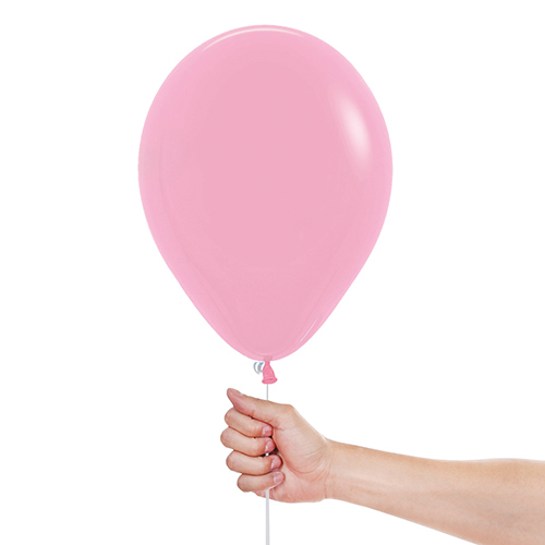 Fashion Solid Bubblegum Pink Sempertex Biodegradable Latex Balloons 23cm / 9 in - Pack of 50 Product Gallery Image