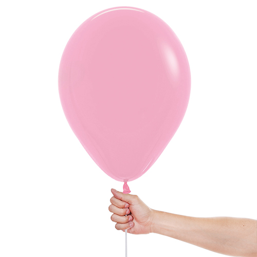 Fashion Solid Bubblegum Pink Sempertex Biodegradable Latex Balloons 30cm / 12 in - Pack of 50 Product Gallery Image