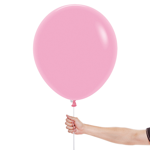 Fashion Solid Bubblegum Pink Sempertex Biodegradable Latex Balloons 45cm / 18 in - Pack of 25 Product Gallery Image