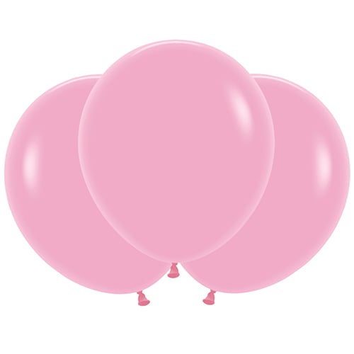 Fashion Solid Bubblegum Pink Sempertex Biodegradable Latex Balloons 45cm / 18 in - Pack of 25 Product Gallery Image