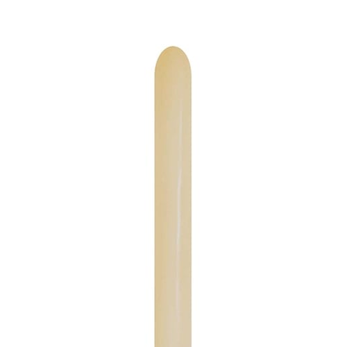 Fashion Solid White Sand Modelling 260S Biodegradable Latex Balloons - Pack of 100 Product Image