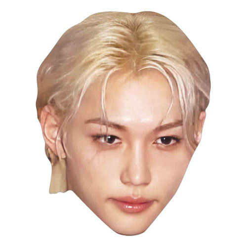 Felix Stray Kids K-Pop Cardboard Face Mask Product Gallery Image