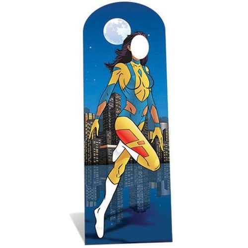 Female superhero Stand In Cardboard Cutout - 181cm Product Gallery Image