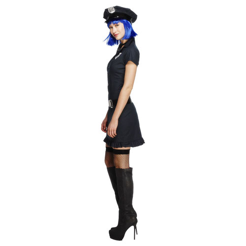 Fever Naughty Cop Fancy Dress Costume Ladies Small - UK 8-10 Product Gallery Image